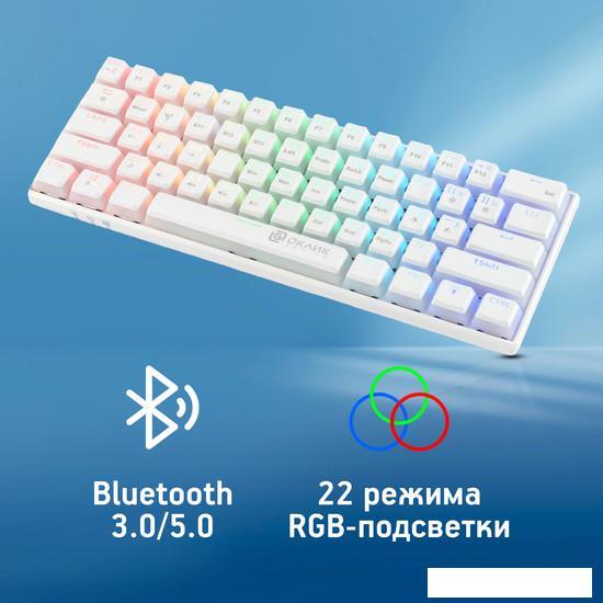 Клавиатуры Оклик K763W (белый)