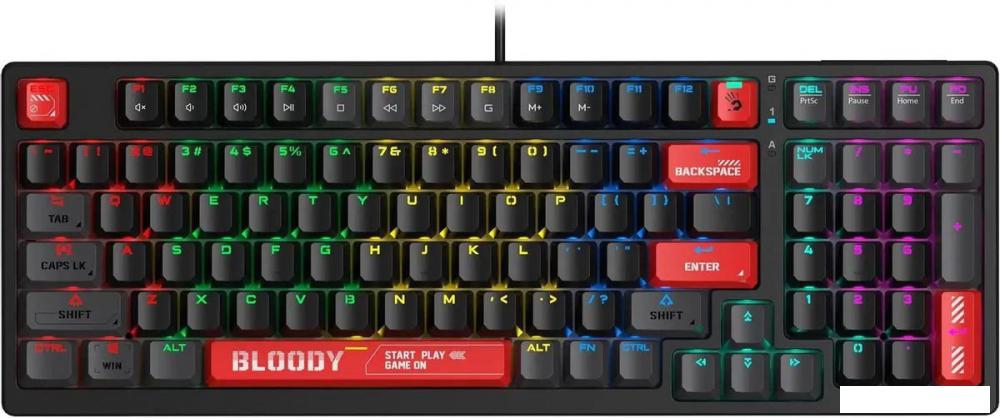 Клавиатура A4Tech Bloody S98 Red (Bloody BLMS Red Plus)