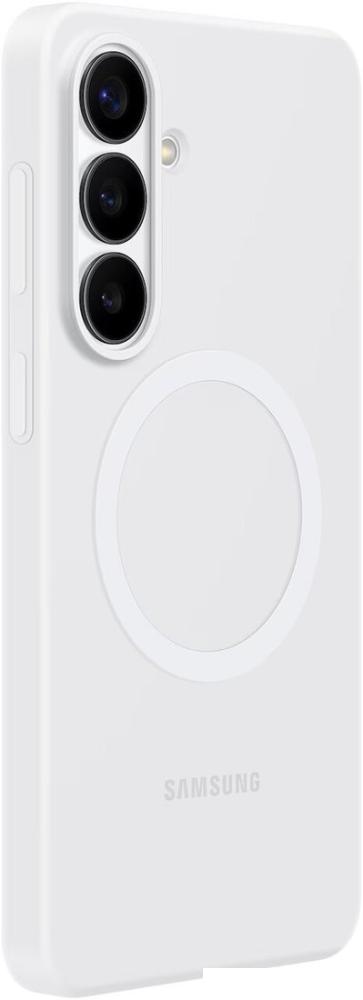 Чехол для телефона Samsung Silicone Magnet Case для Samsung Galaxy S26+ (белый)