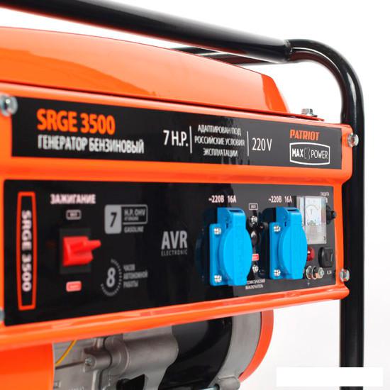Бензиновый генератор Patriot Max Power SRGE 3500