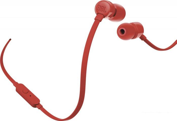 Наушники и гарнитуры JBL Tune 110 (красный)