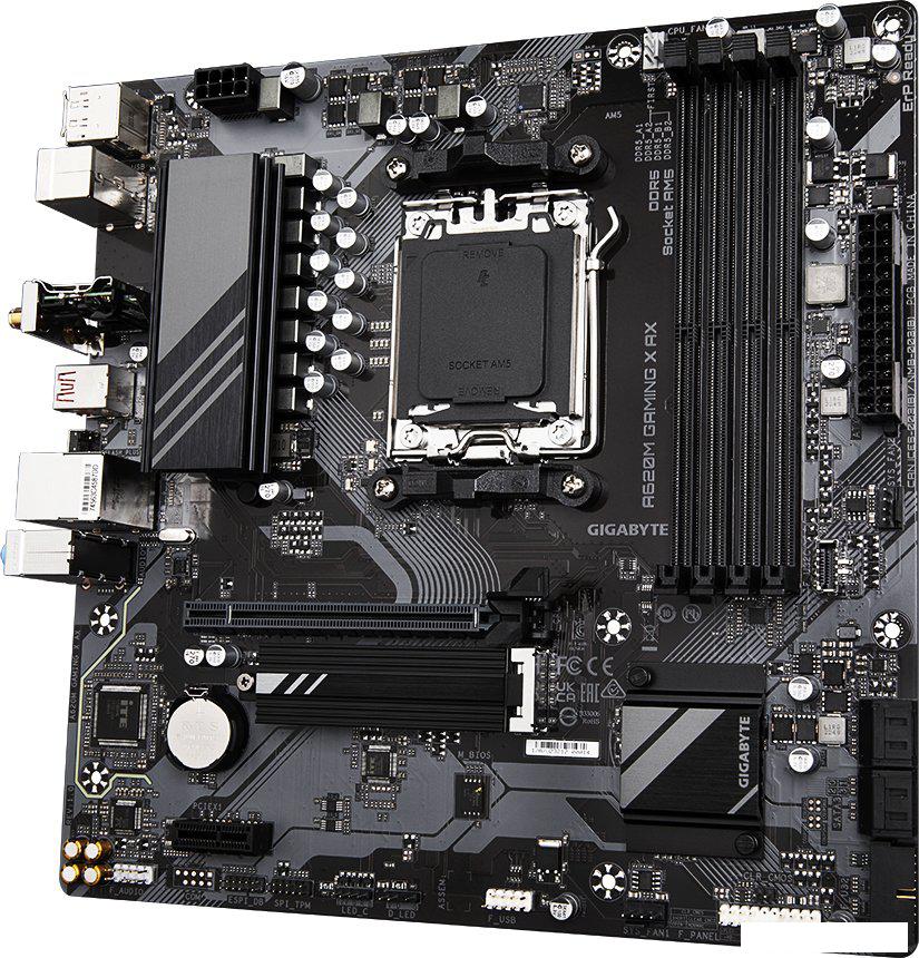 Материнская плата Gigabyte A620M Gaming X AX (rev. 1.0)