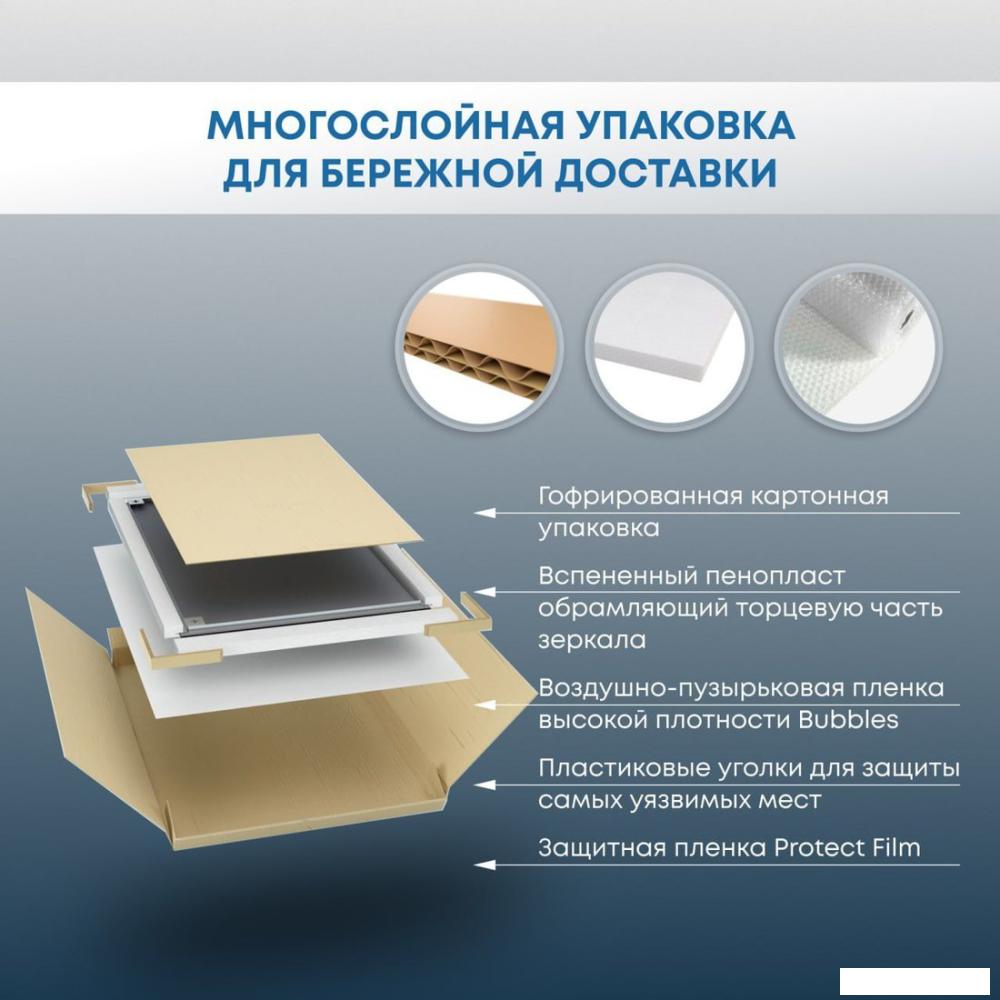 Roxen Зеркало Adema 510065-88 80x80