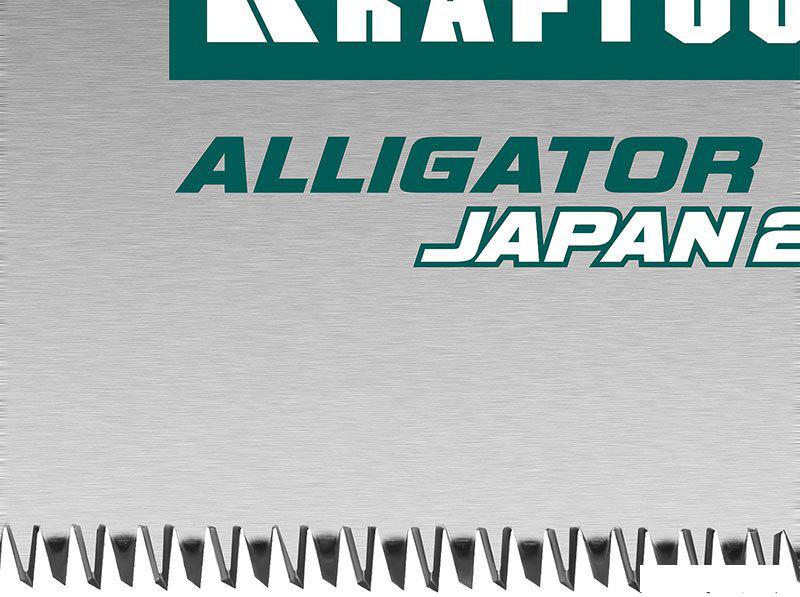 Ножовка KRAFTOOL Alligator Japan 22 1-15194-18-22