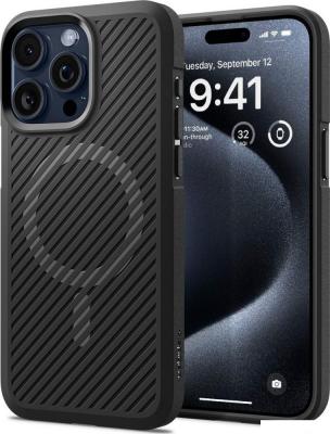 Чехол для телефона Spigen Core Armor (MagFit) для iPhone 15 Pro ACS06467 (черный)