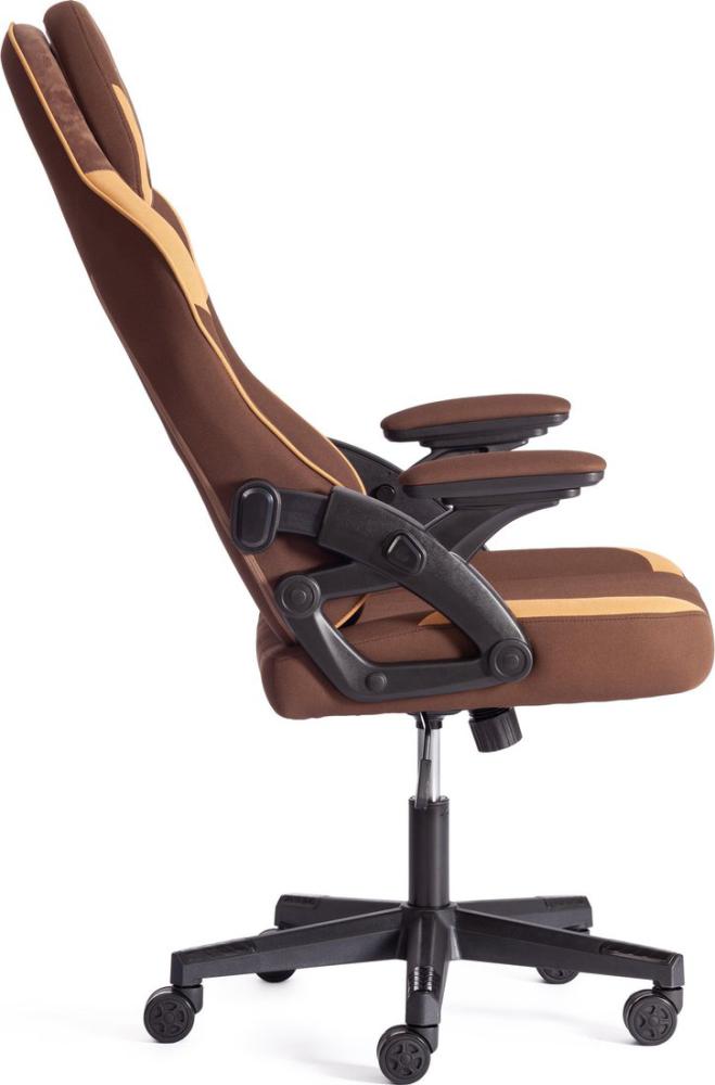 Игровое (геймерское) кресло TetChair iBear ткань (коричнево-бежевый)