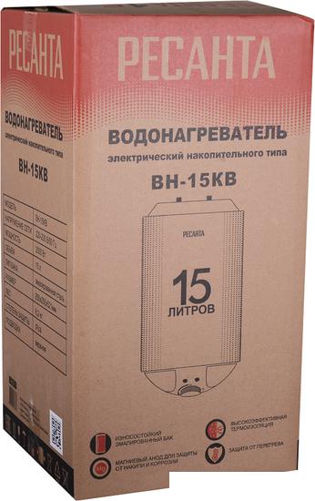 Накопительный электрический водонагреватель Ресанта ВН-15КВ