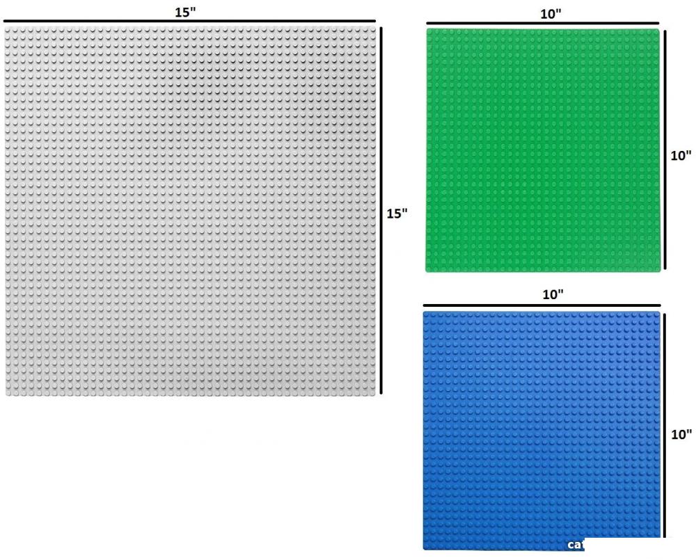 Набор деталей LEGO 9286 Large Building Plates Большие строительные платы