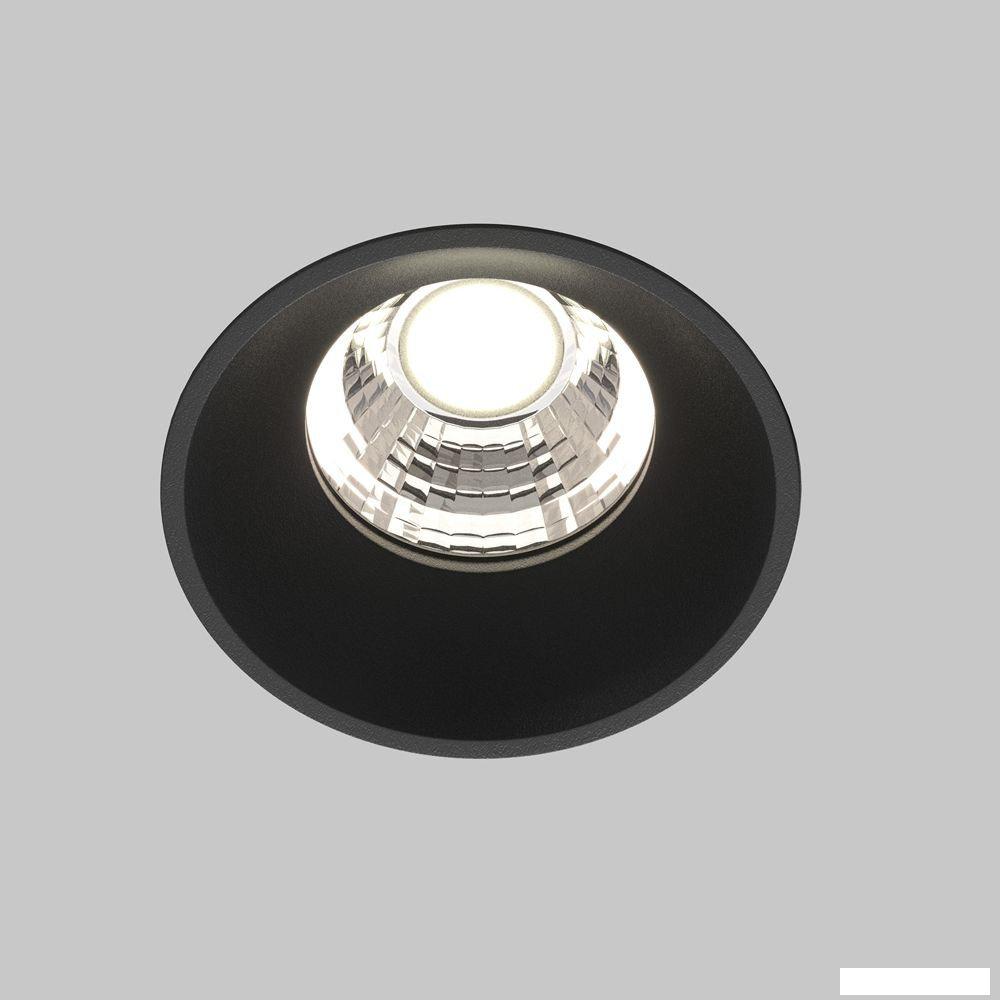 Точечный светильник Technical Round DL058-7W4K-TRS-B