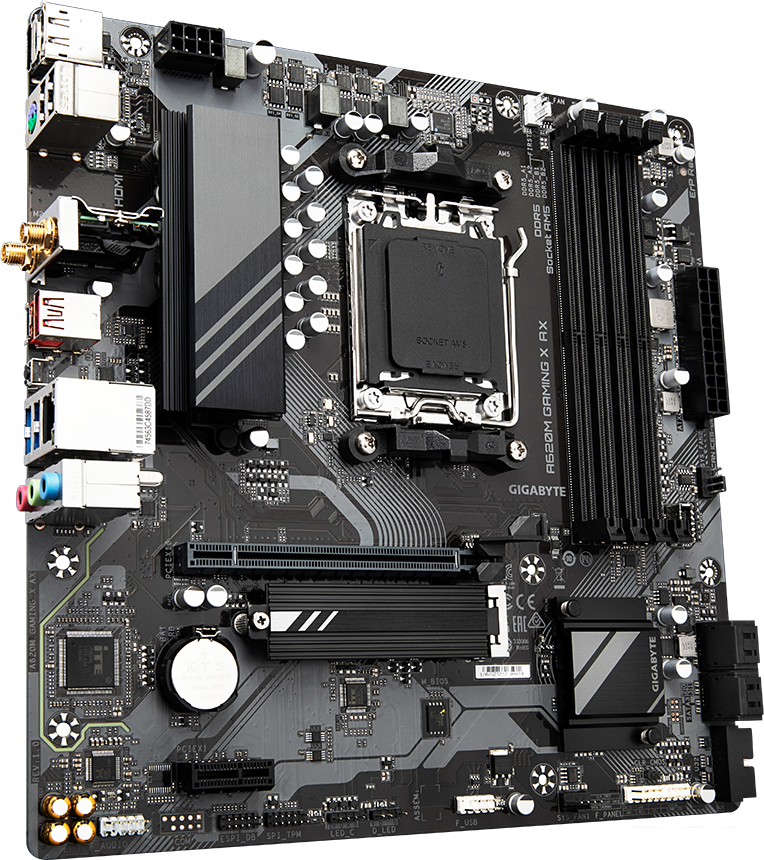 Материнская плата Gigabyte A620M Gaming X AX (rev. 1.0)