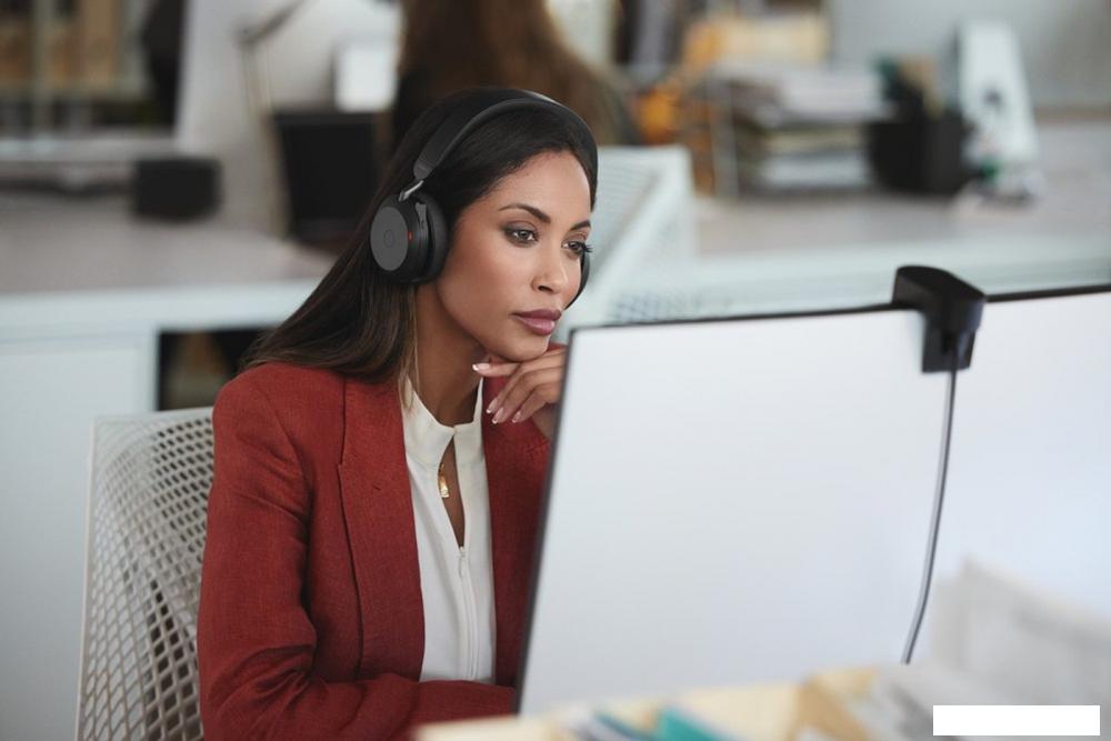 Офисная гарнитура Jabra Evolve2 75 MS Stereo USB-C (черный)