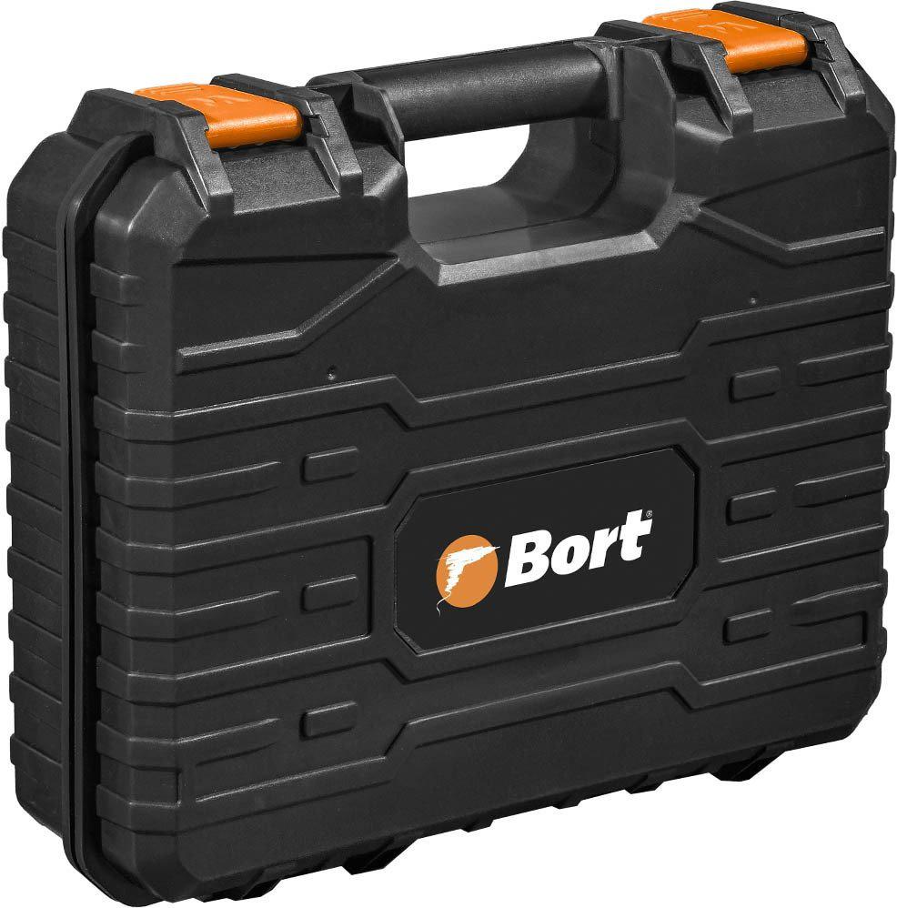 Дрель-шуруповерт Bort BAB-21S 93414912 (с 2-мя АКБ, кейс)