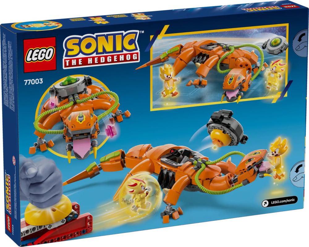 Конструктор LEGO Sonic 77003 Супер Шедоу против Биолизарда