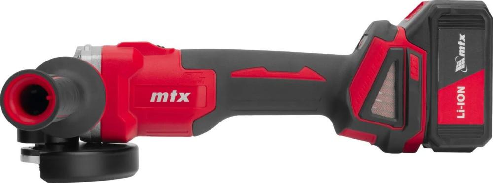 Угловая шлифмашина MTX AGB-BL-20-125 (с 1-м АКБ)