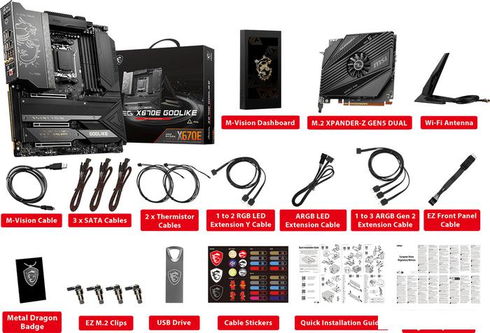Материнская плата MSI MEG X670E Godlike