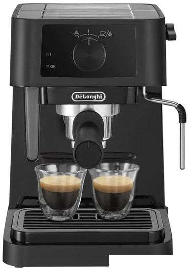Рожковая кофеварка DeLonghi Stilosa EC235.BK