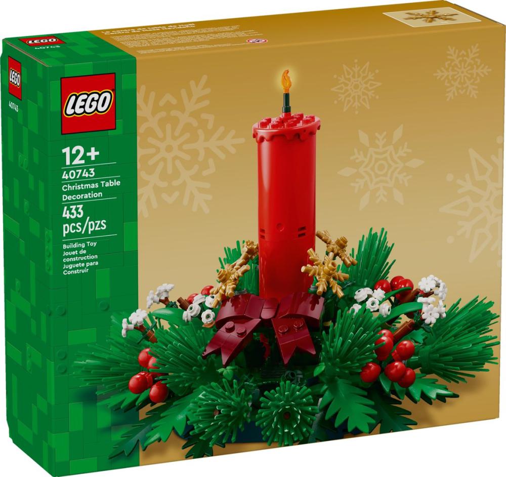 Конструктор LEGO Other 40743 Рождественское украшение стола