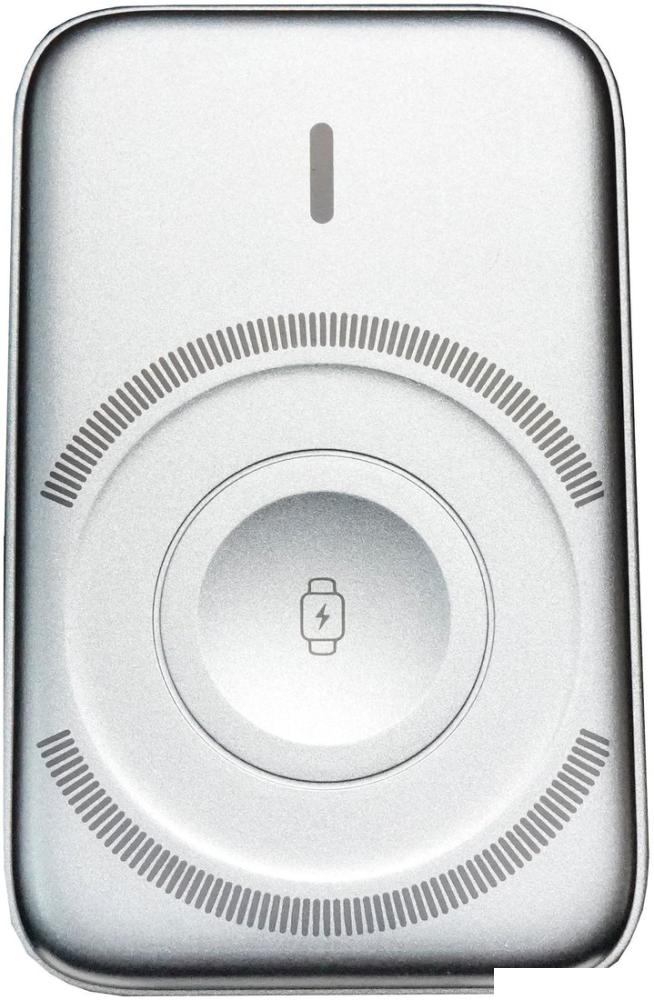 Внешний аккумулятор Roome MagDuo W75 5000mAh (серебристый)