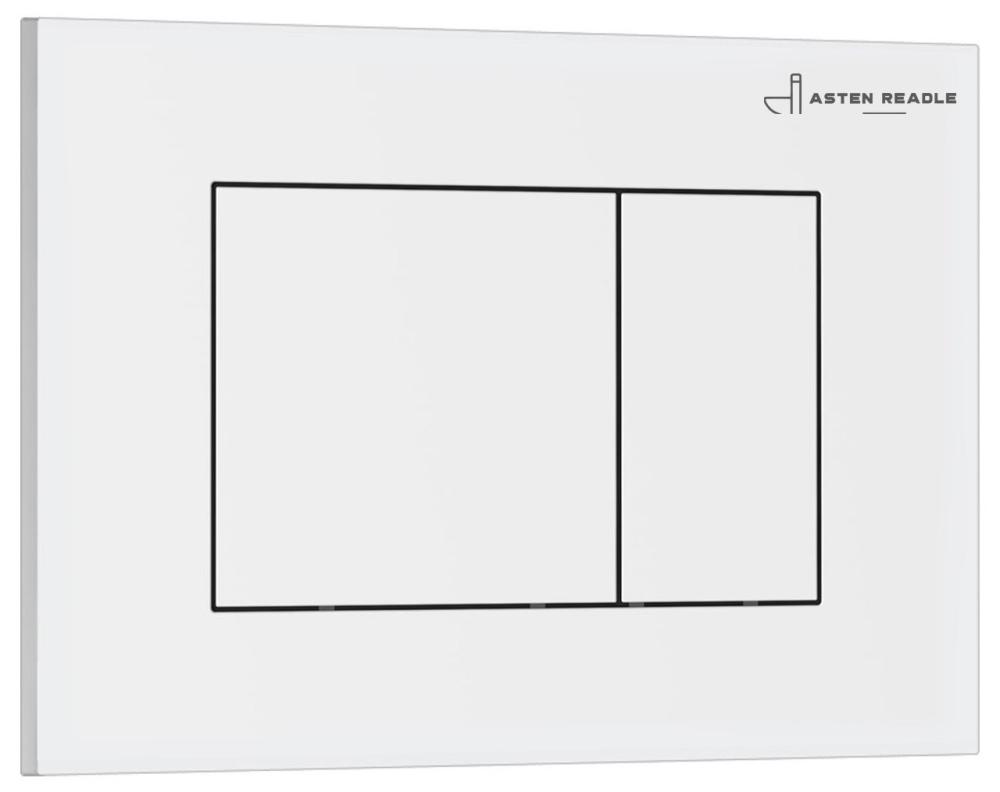 Инсталляция для унитаза Asten Readle Zentralmodul AR0501-0601W c белой кнопкой