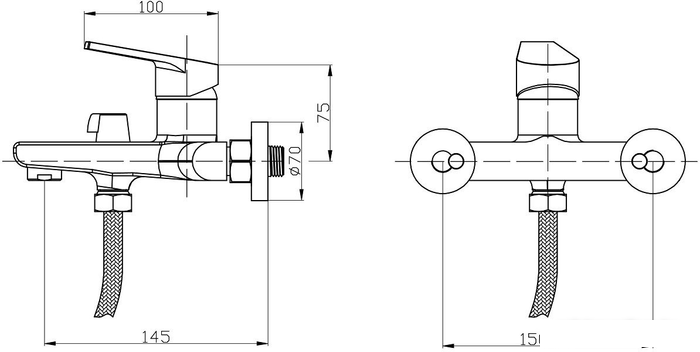 Смеситель РМС SL132-009E