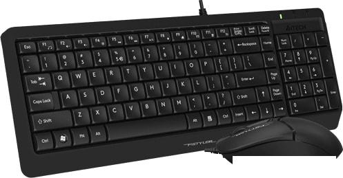 Офисный набор A4Tech Fstyler F1512 (черный)