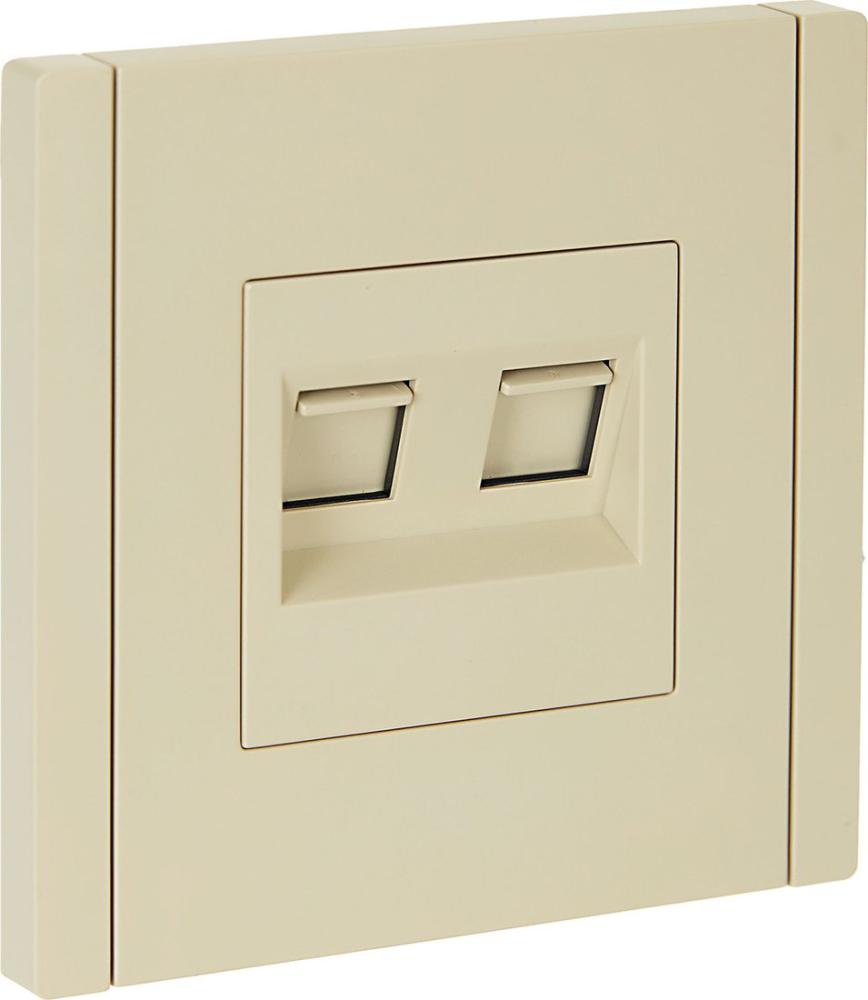 Розетка компьютерная IEK Forte&amp;Piano FP-K20-1-K10
