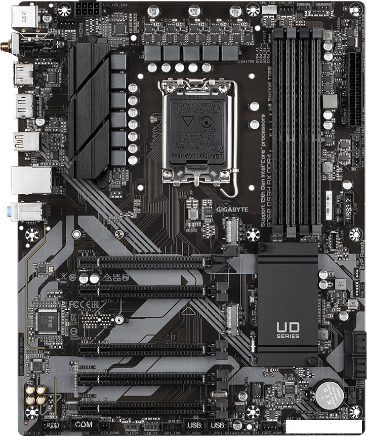 Материнская плата Gigabyte B760 DS3H AX DDR4 (rev. 1.0)