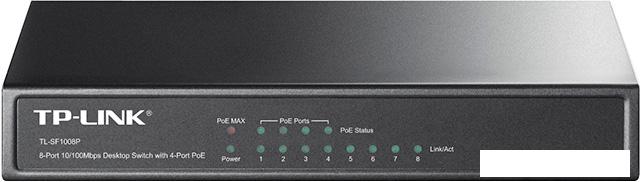Неуправляемый коммутатор TP-Link TL-SF1008P