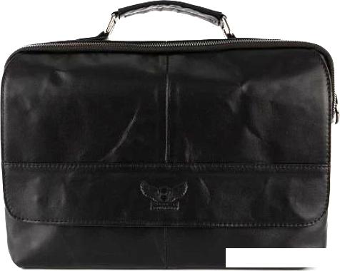 Мужская сумка Poshete 253-35202-24-BLK (черный)