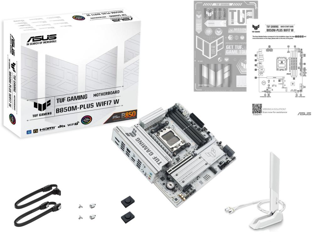 Материнская плата ASUS TUF Gaming B850M-Plus WiFi7 W