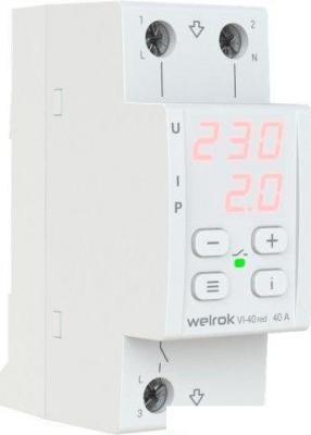 Реле напряжения Welrok VI-40 red (красный)
