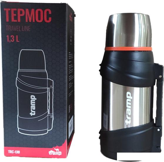 Термос TRAMP Travel Line 1.3л TRC-138м (серебристый)