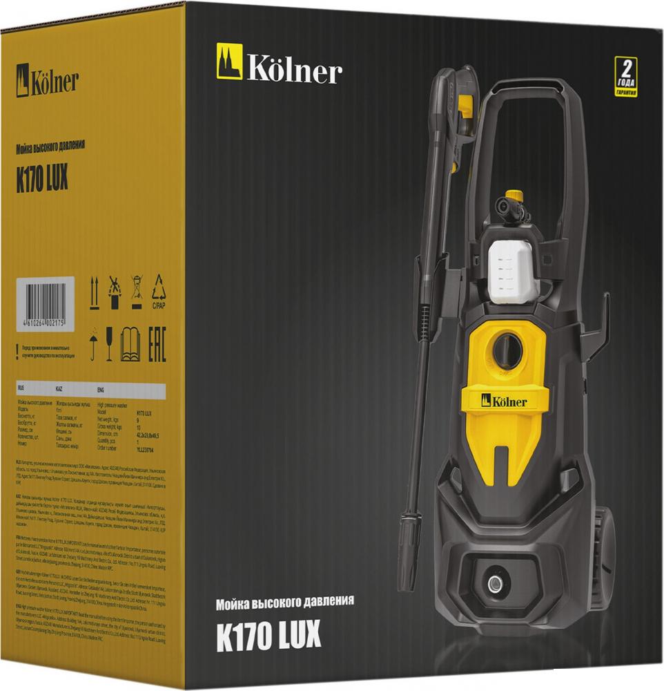 Мойка высокого давления Kolner K170 LUX