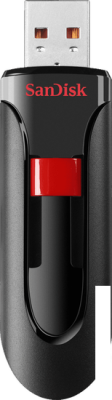 USB Flash SanDisk Cruzer Glide 16GB Black [SDCZ600-016G-G35]