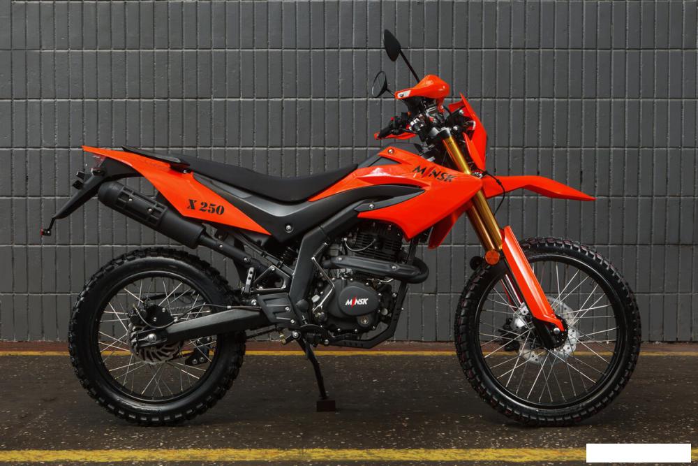 Мотоцикл M1NSK X 250 (оранжевый)