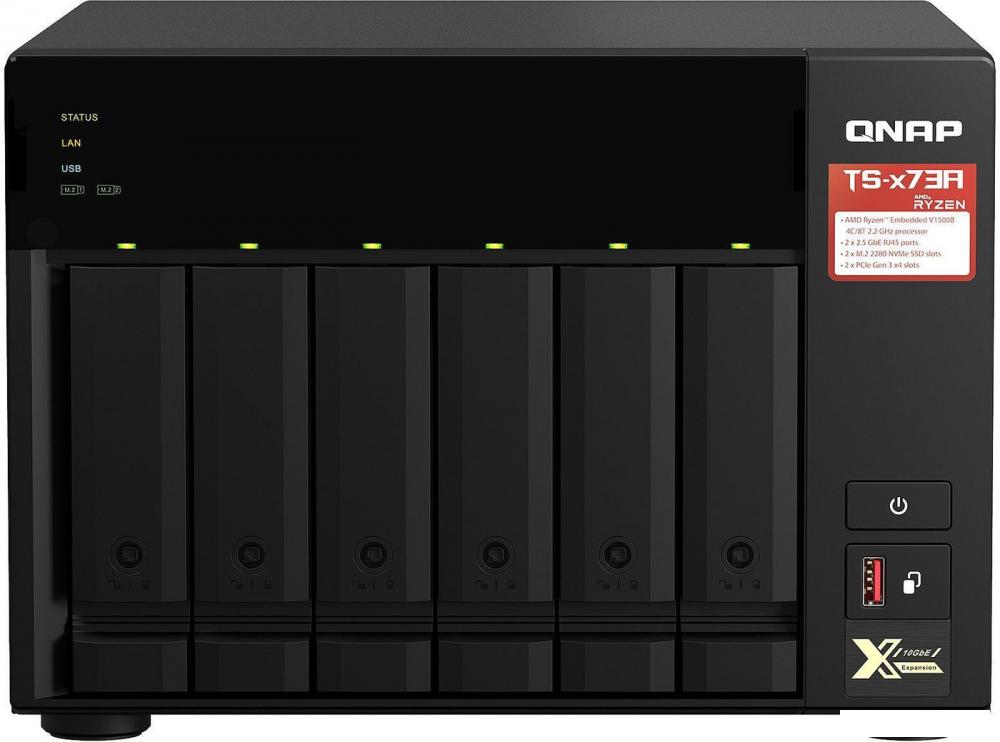 Сетевой накопитель QNAP TS-673A-8G