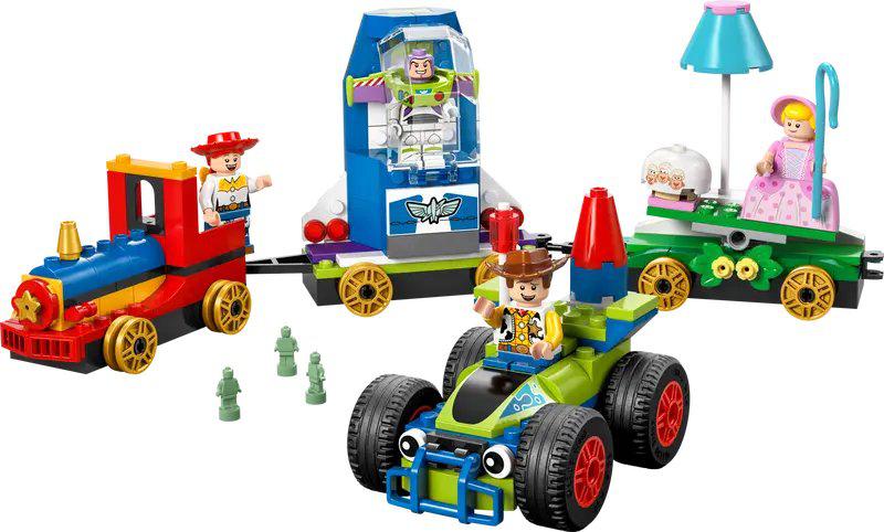 Конструктор LEGO Disney История игрушек: Праздничный поезд и радиоуправл. машинка (43264)
