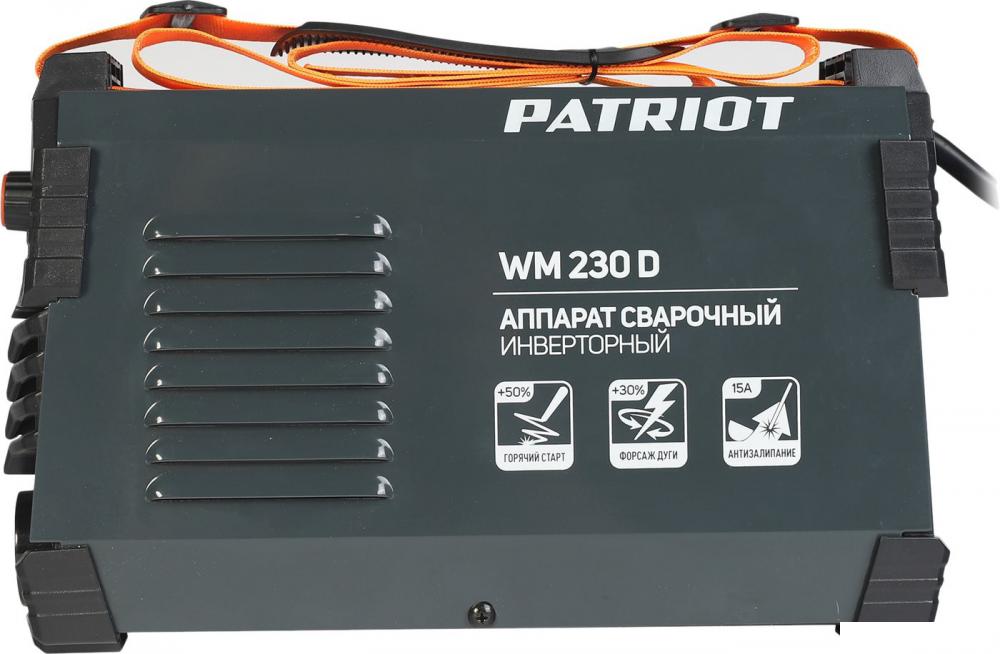 Сварочный инвертор Patriot WM 230D