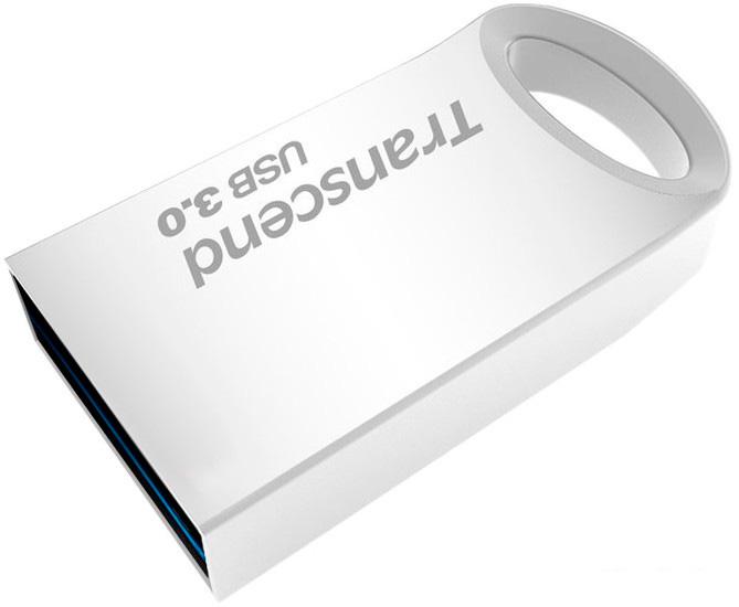 USB Flash Transcend JetFlash 710 32GB (серебристый)