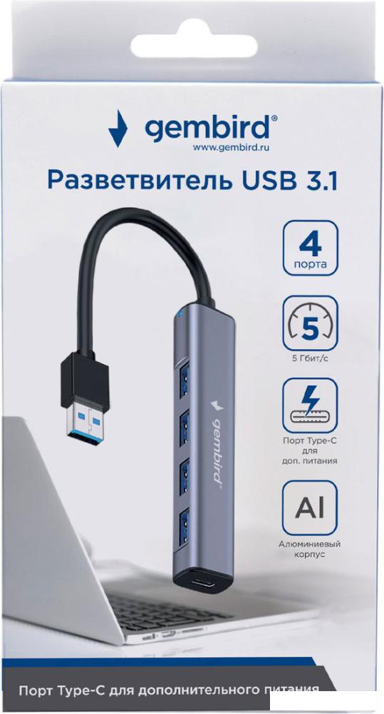 USB-хаб Gembird UHB-C484