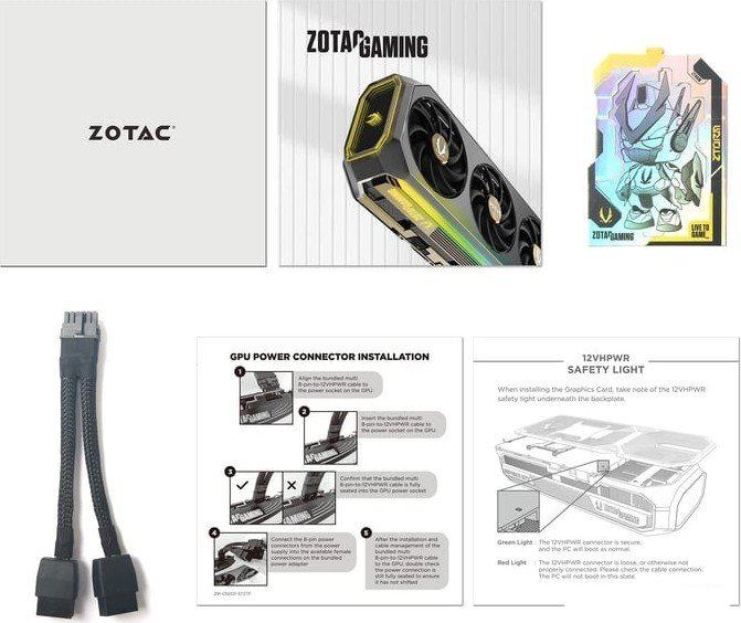 Видеокарты ZOTAC Gaming GeForce RTX 5070 Twin Edge OC White Edition ZT-B50700Q-10P