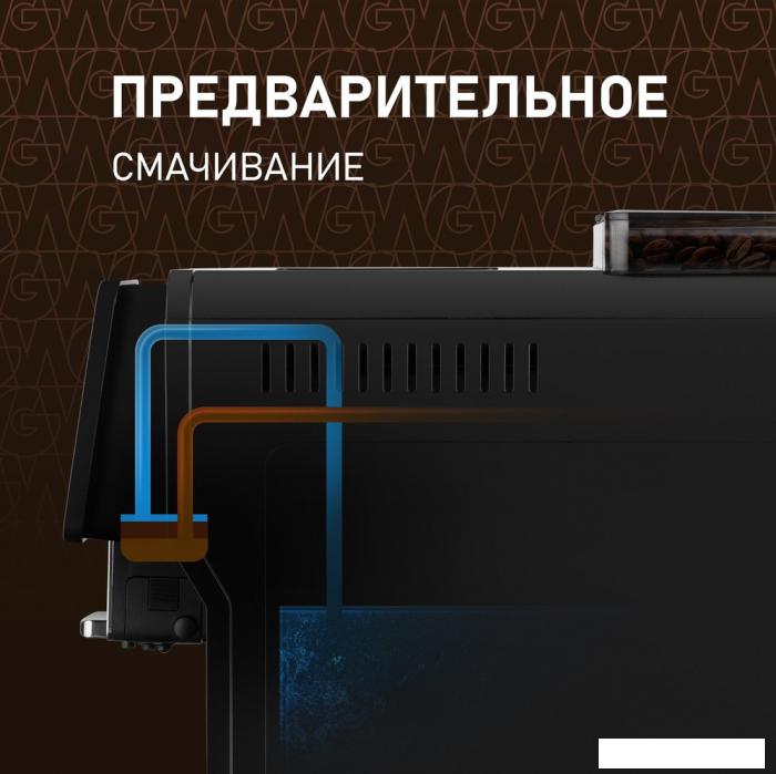 Кофемашина Weissgauff WCM-330 TFT Touch Cappuccino Nero