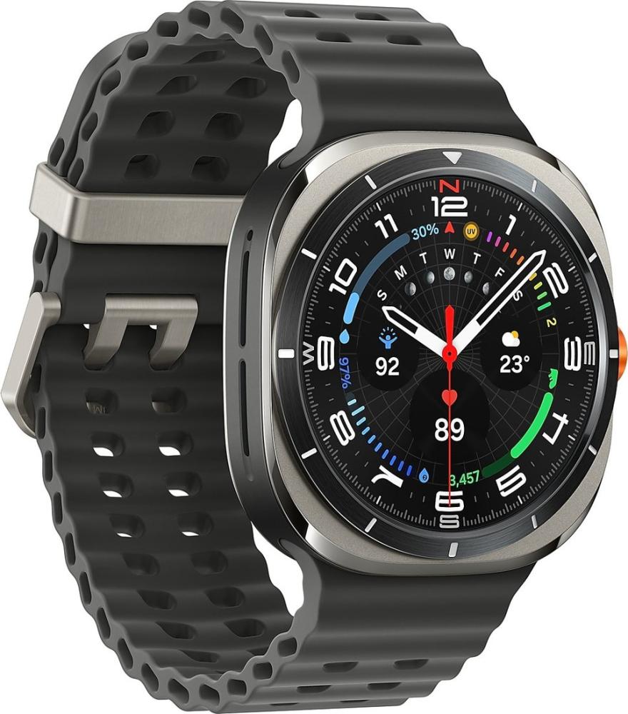 Умные часы Samsung Galaxy Watch Ultra 2025 47 мм LTE (серый титан)