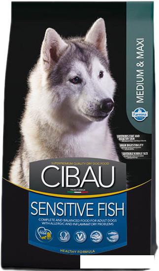 Сухой корм для собак Cibau Sensitive Fish Medium &amp; Maxi (Рыба) 12 кг