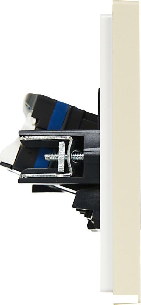 Розетка компьютерная IEK Forte&amp;Piano FP-K20-2-K10