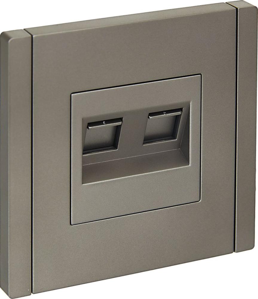 Розетка компьютерная IEK Forte&amp;Piano FP-K20-1-K46