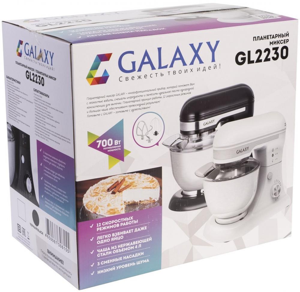 Планетарный миксер Galaxy Line GL2230 (черный)