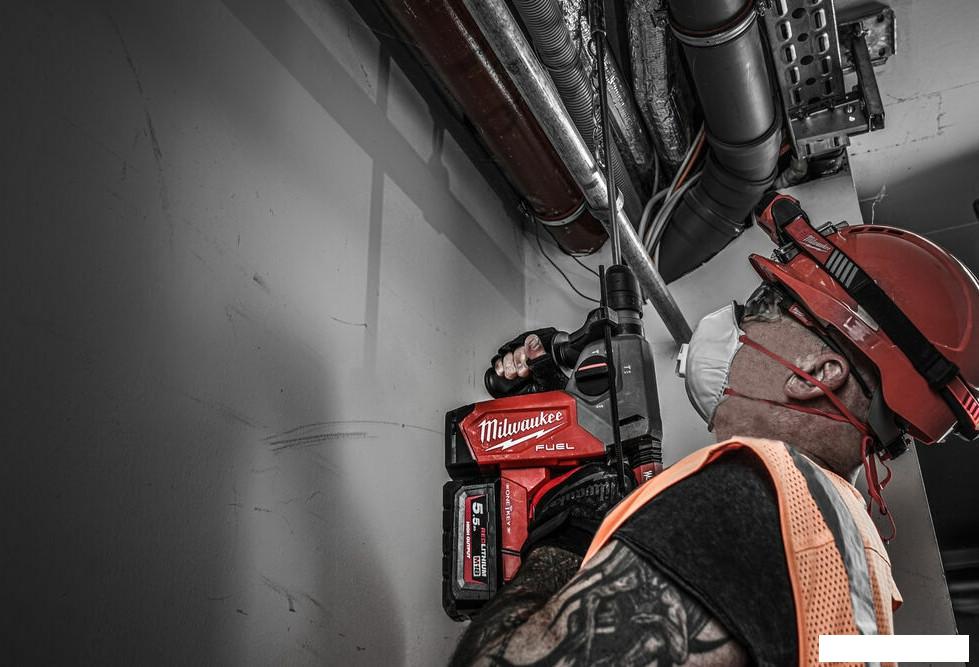 Перфоратор Milwaukee M18 FUEL M18ONEFHX-552X 4933478504 (с 2-мя АКБ, кейс)