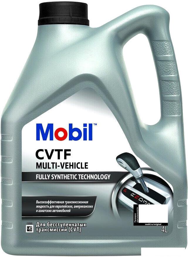 Трансмиссионные масла ZIC Mobil CVTF Multi-Vehicle 156293 4 л