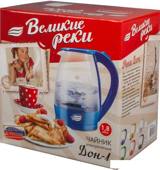 Электрический чайник Великие Реки Дон-1 (белый)